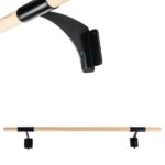 Wall-mounted ballet barre Arabesque Black
