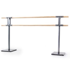 Portable double ballet barre Pina