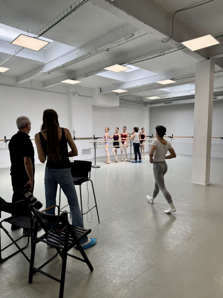 Photoshoot at Maria Yudes Dance School