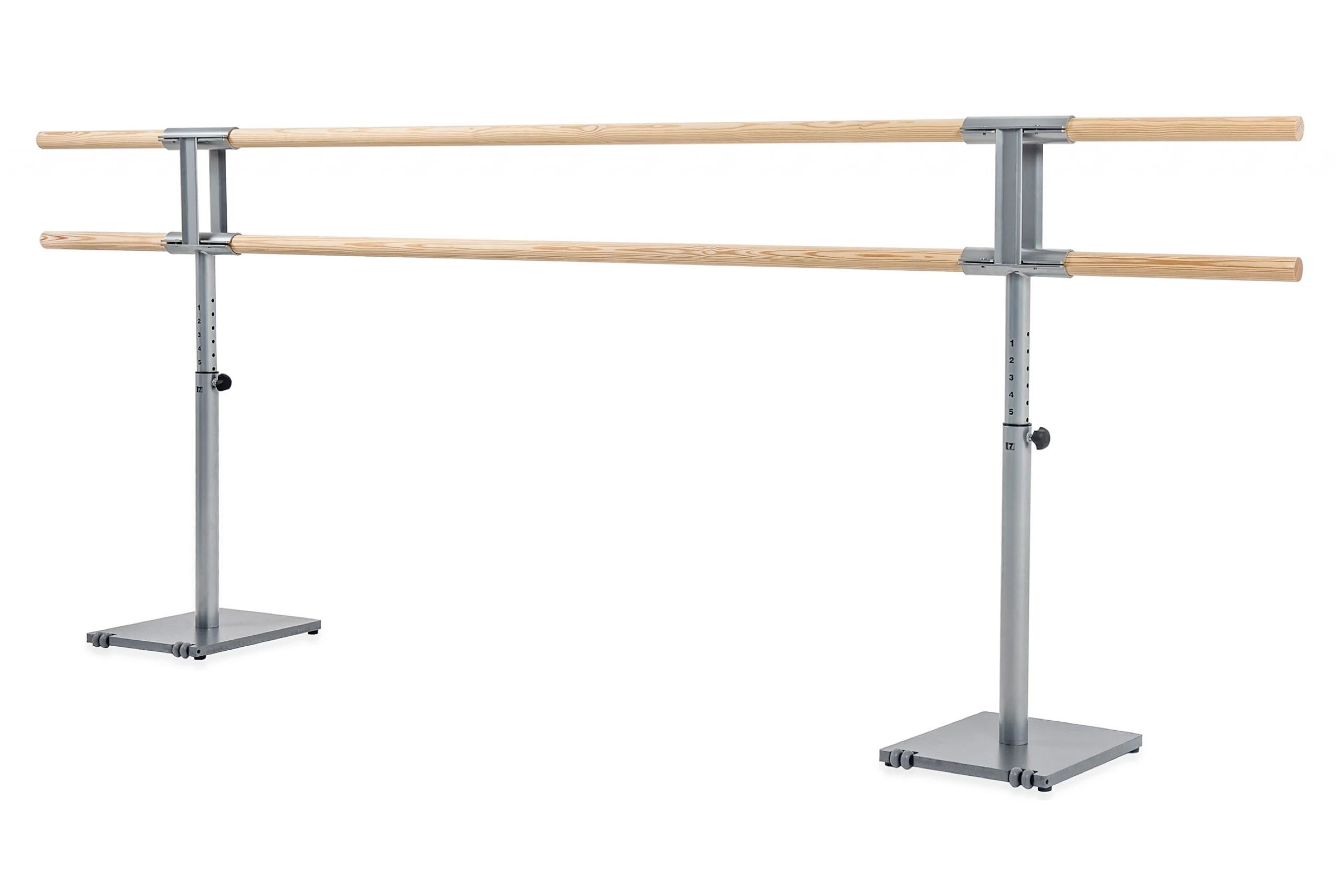 Barra de ballet móvil doble de altura regulable Giselle